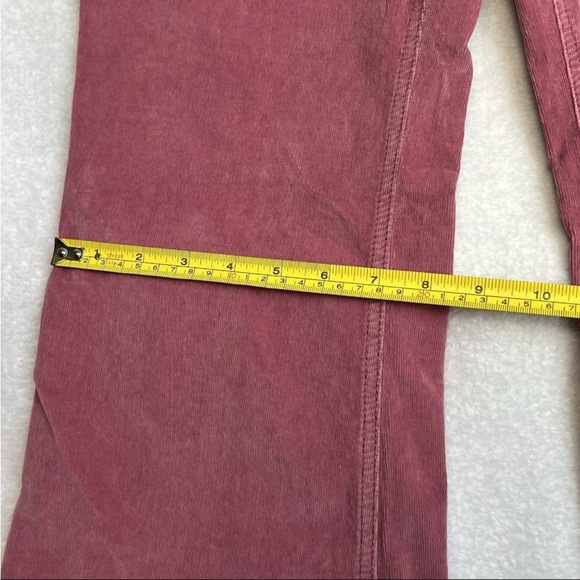 We The Free Jeans Sz 31 Short Flare Leg Boot Cut HR Raw Hem Corduroy Pants NWT - Picture 9 of 9